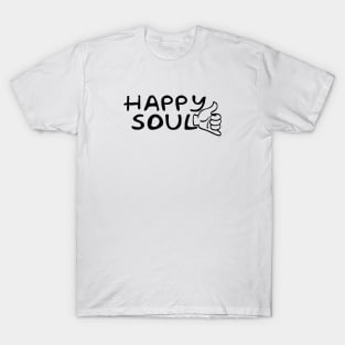 Happy Soul Shaka Design T-Shirt